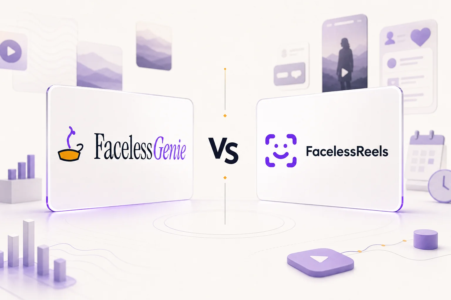 FacelessReels icon for FacelessGenie comparison
