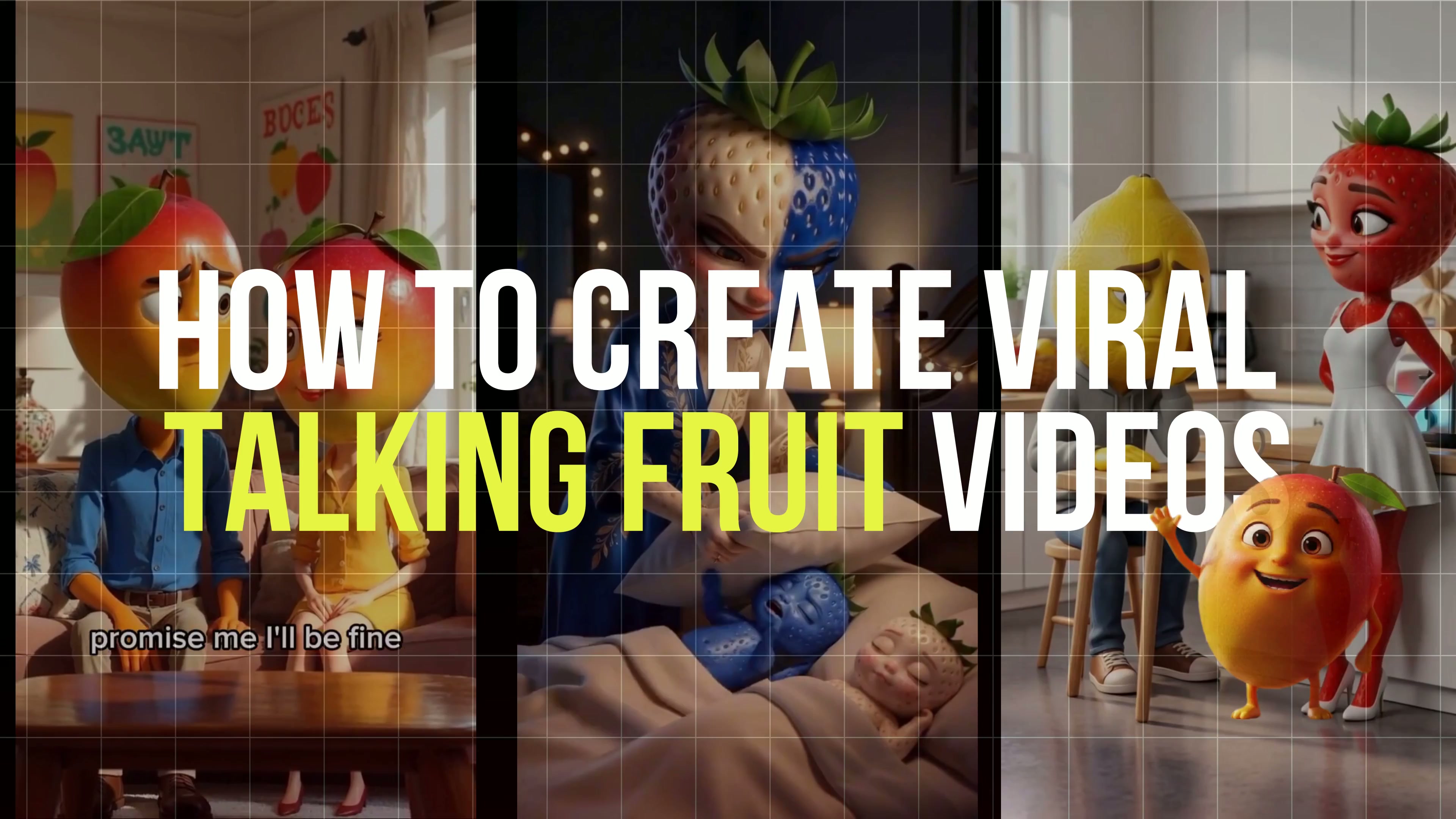 Talking fruit videos
