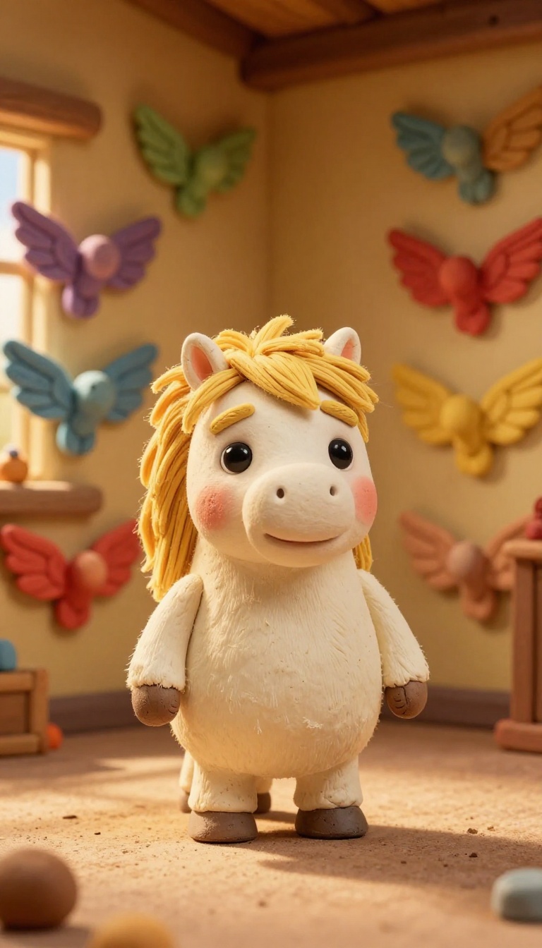 Buttercup the Shetland Pony Can't Pick Her Fairy…