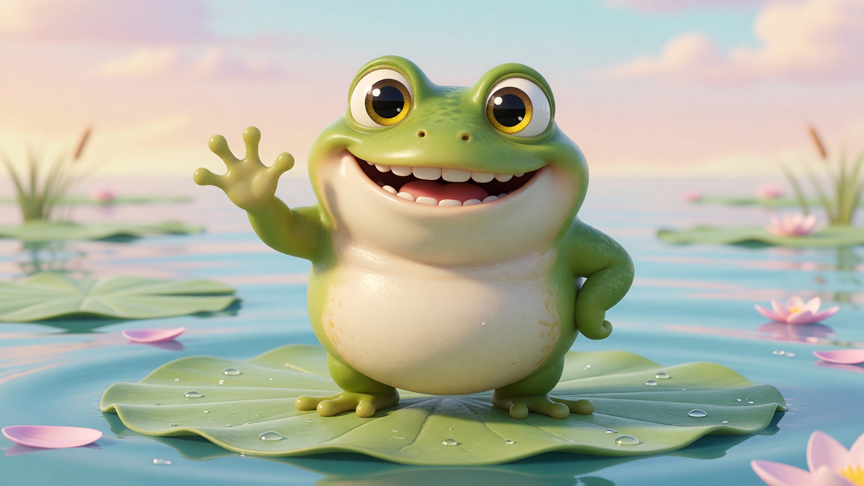 Ferdinand the Friendly Frog's Big Jump