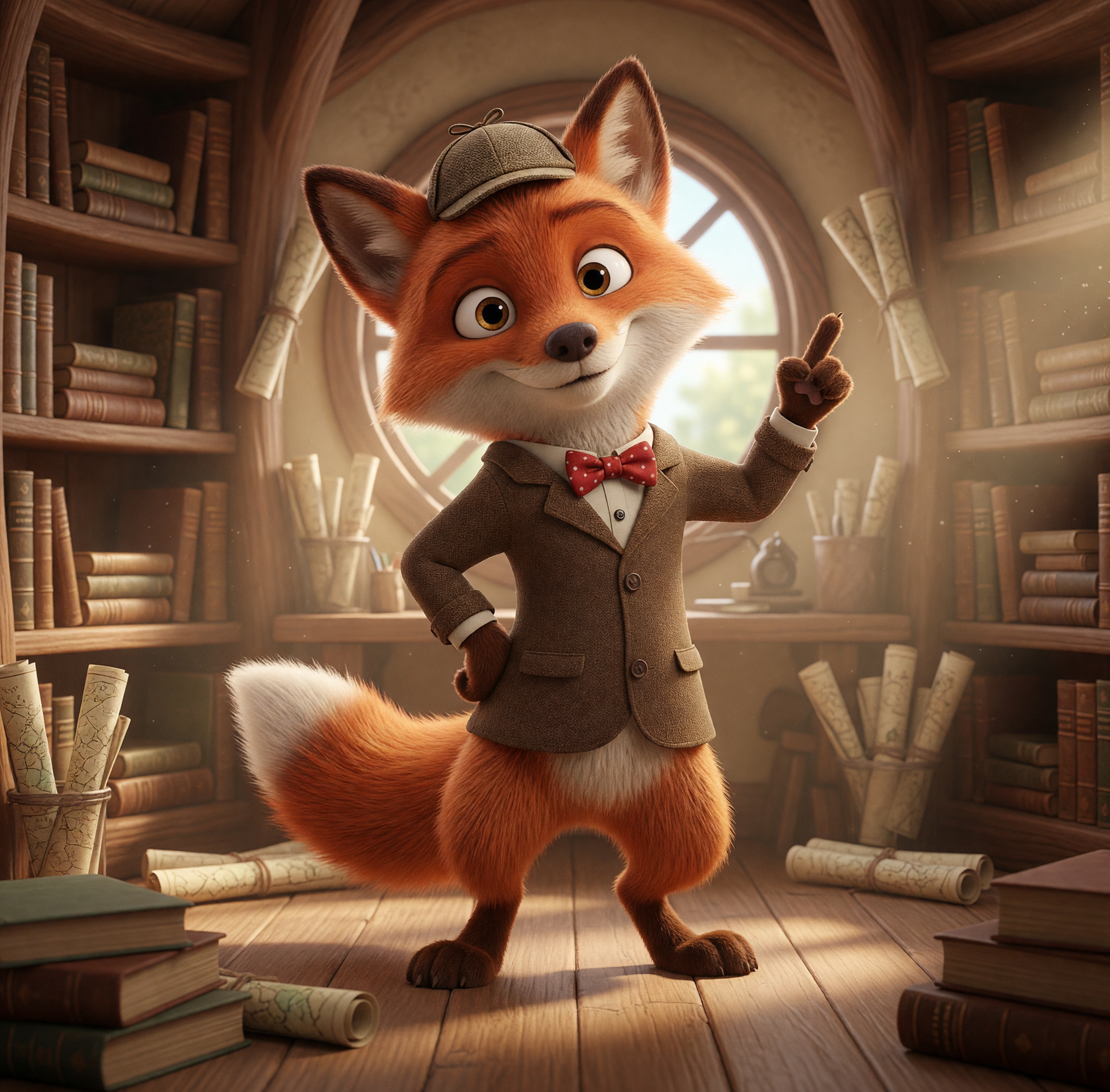 Basil the Fox Finds the Key