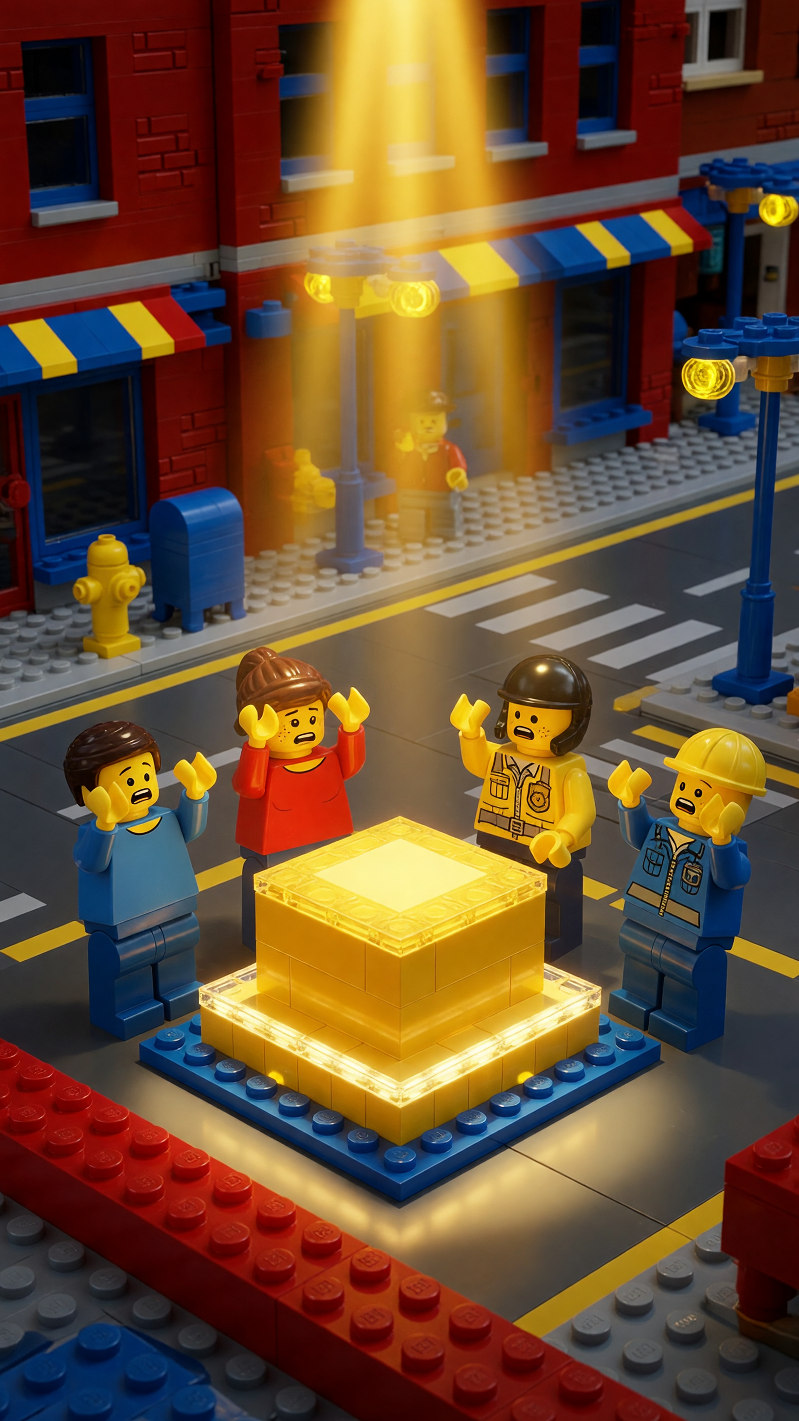 The Golden LEGO Brick Mystery 🧱✨