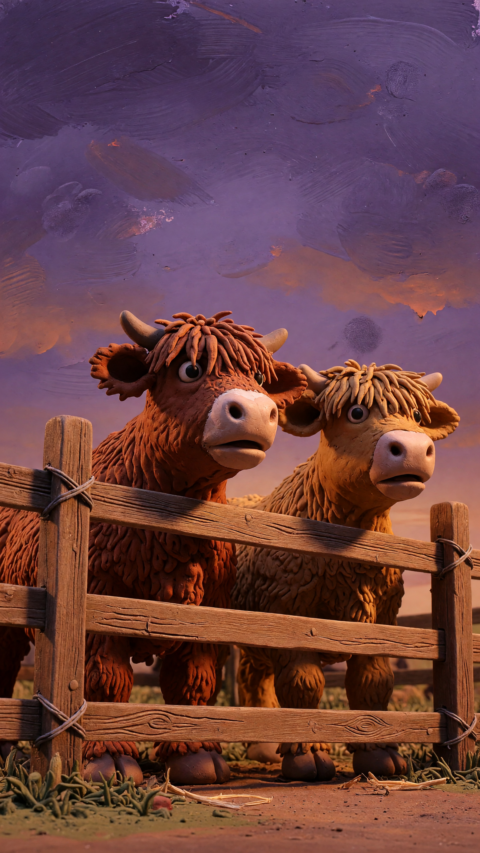 The Calves Who Stayed for the Fireworks