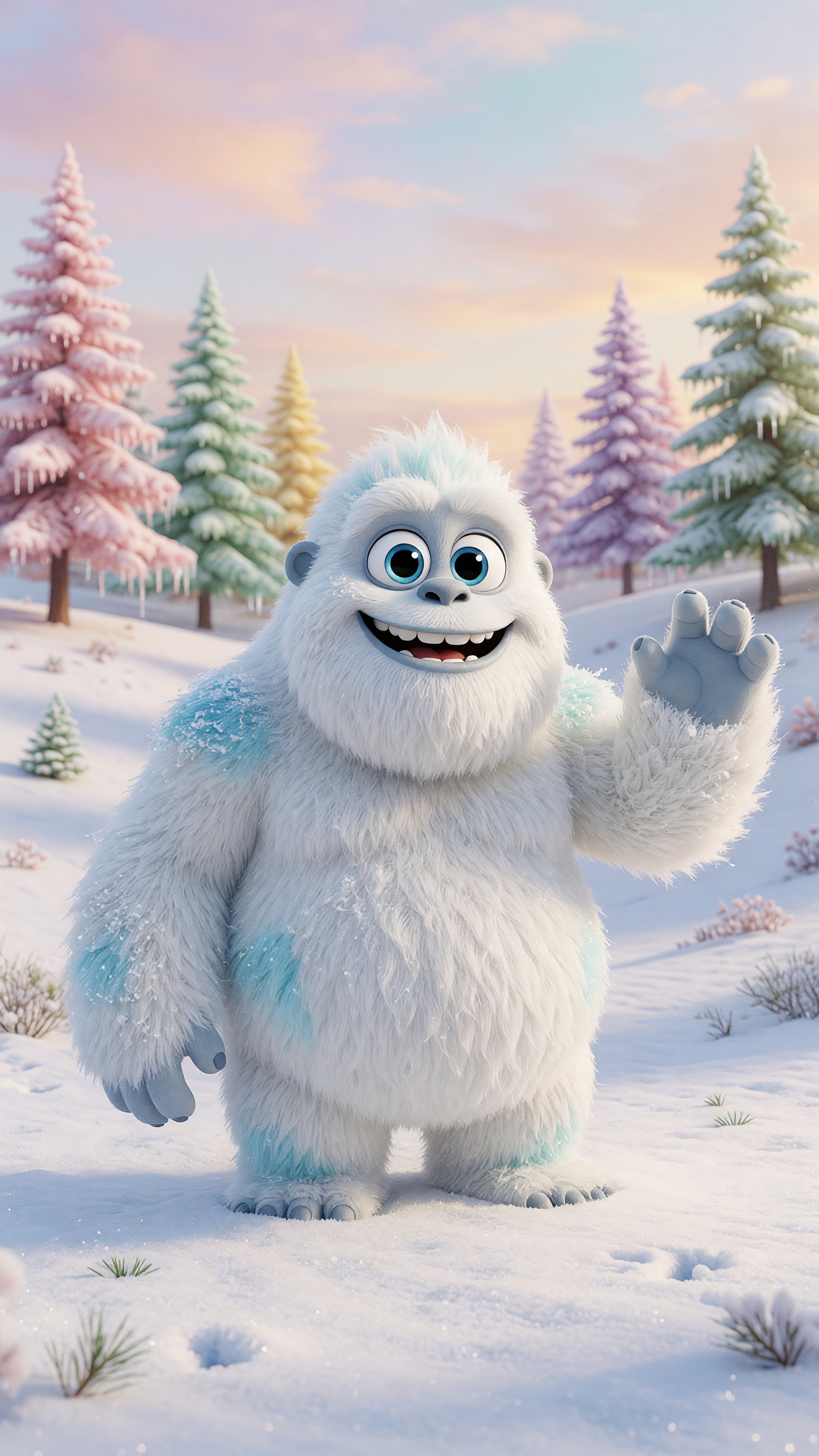 Yeti's Peek-a-Boo Snow Day