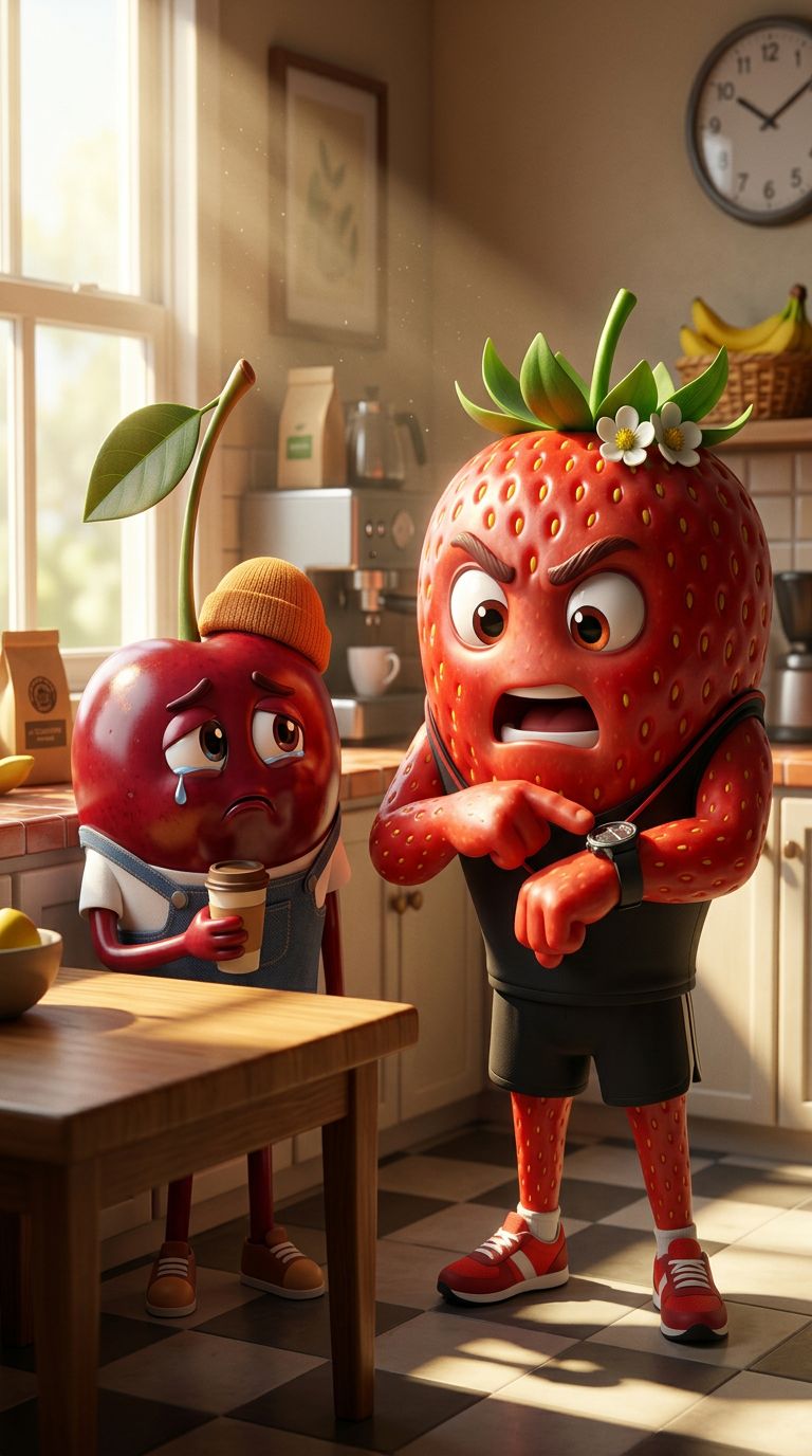 The Bitter Cherry and the Stronger Berry