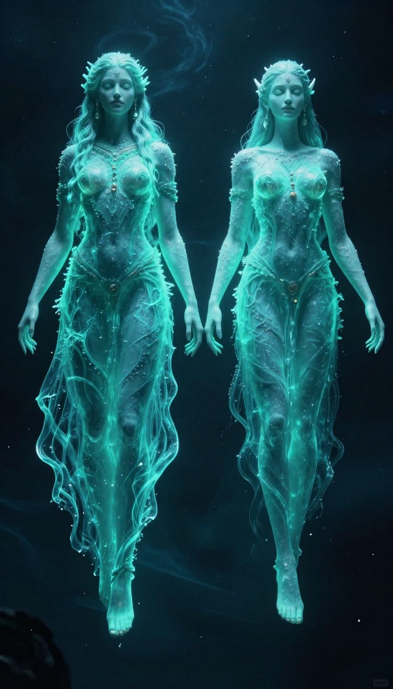 The First Gods Were Born Before Earth" Before there…