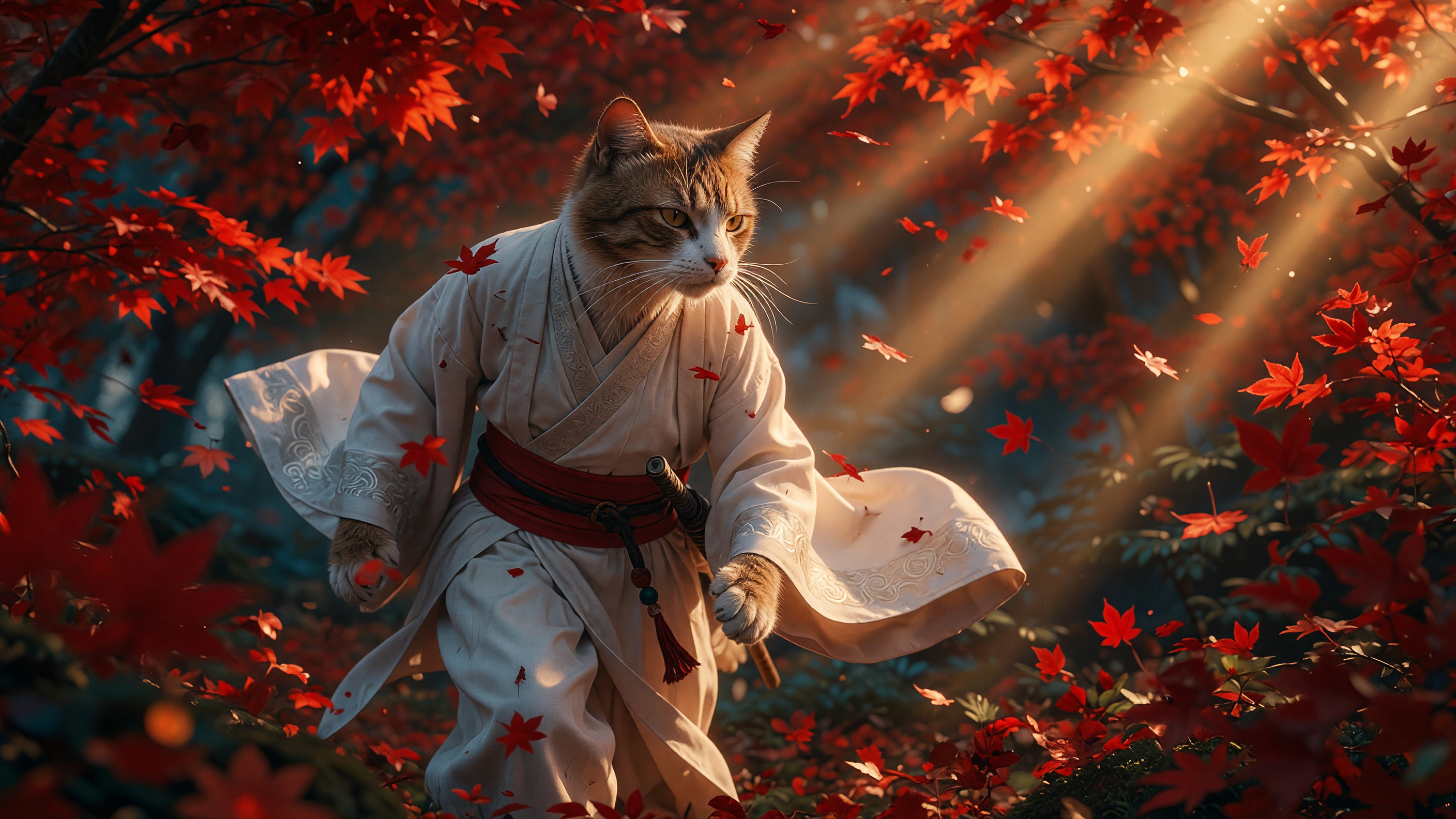 The Path of Falling Leaves