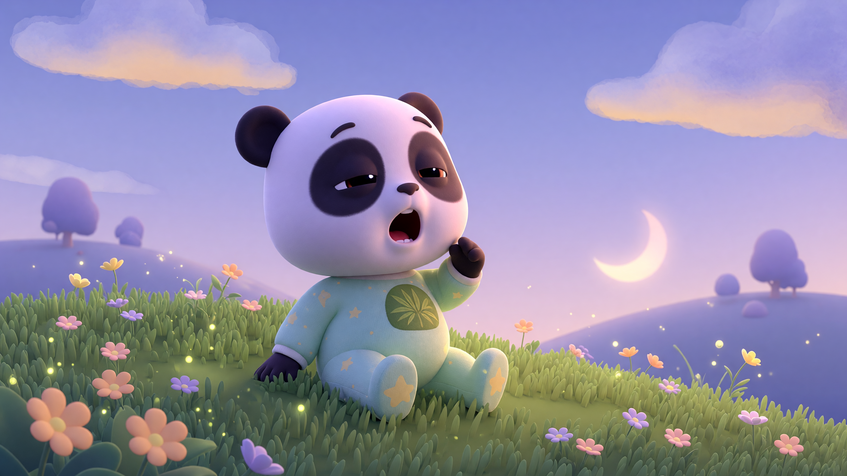 [Verse 1] Boba the sleepy little panda Rests