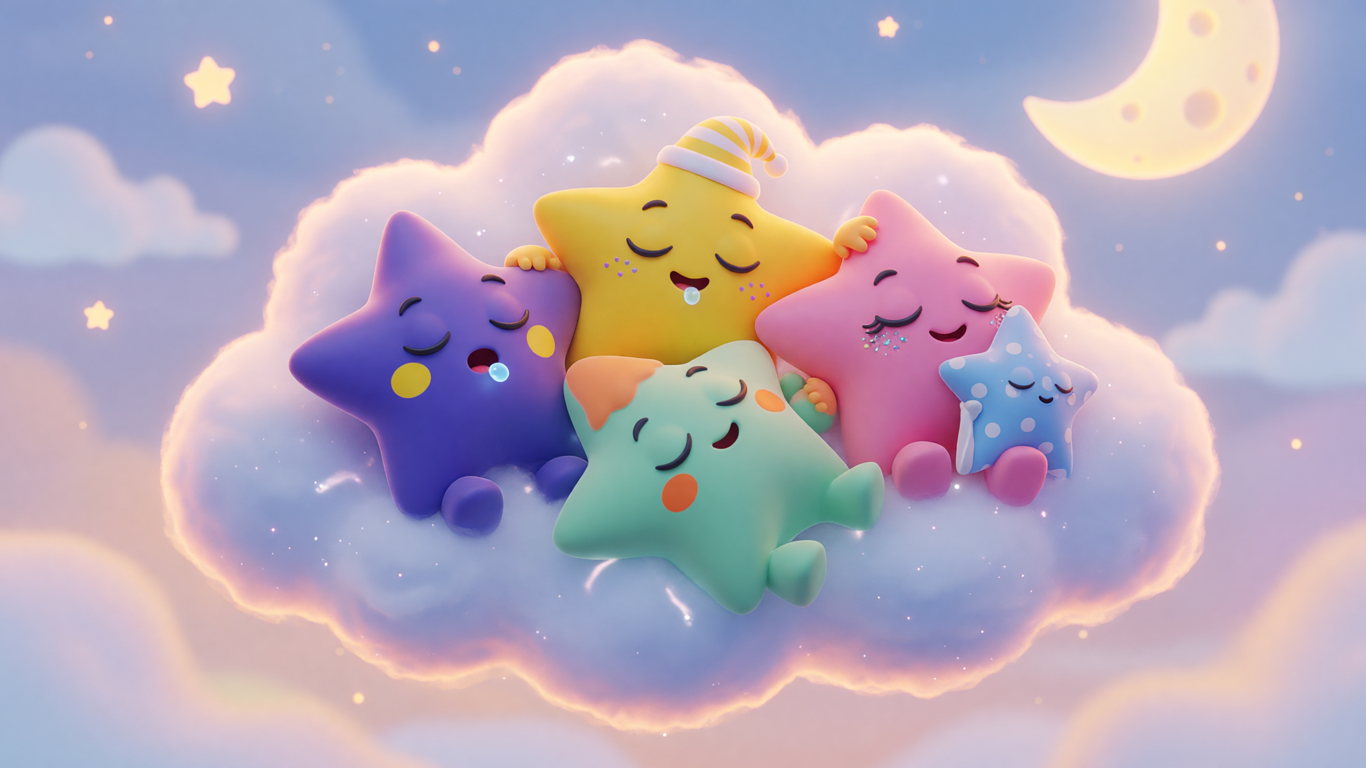 Five Little Stars Goodnight
