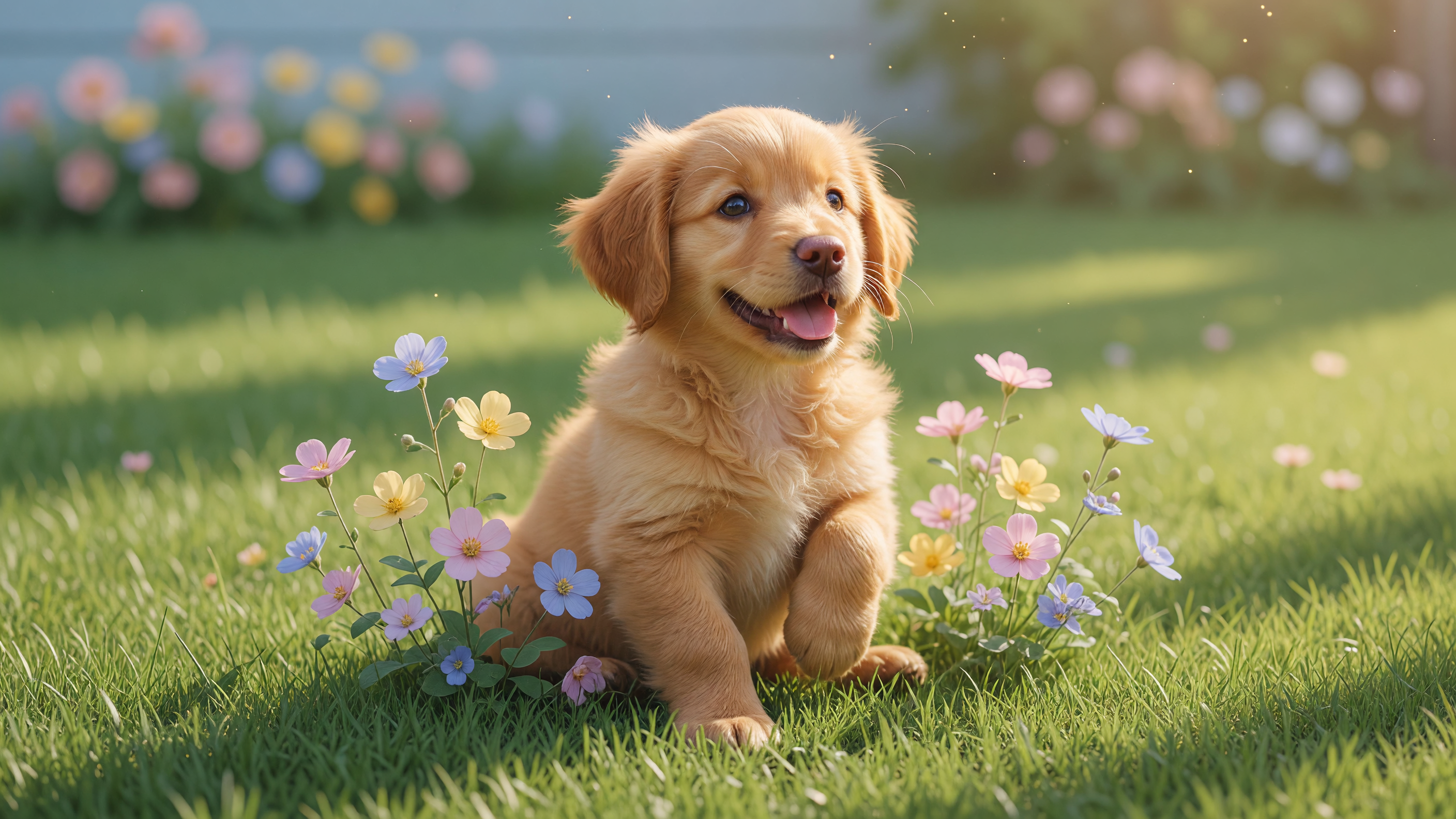 Pippin the Puppy Washes His Paws