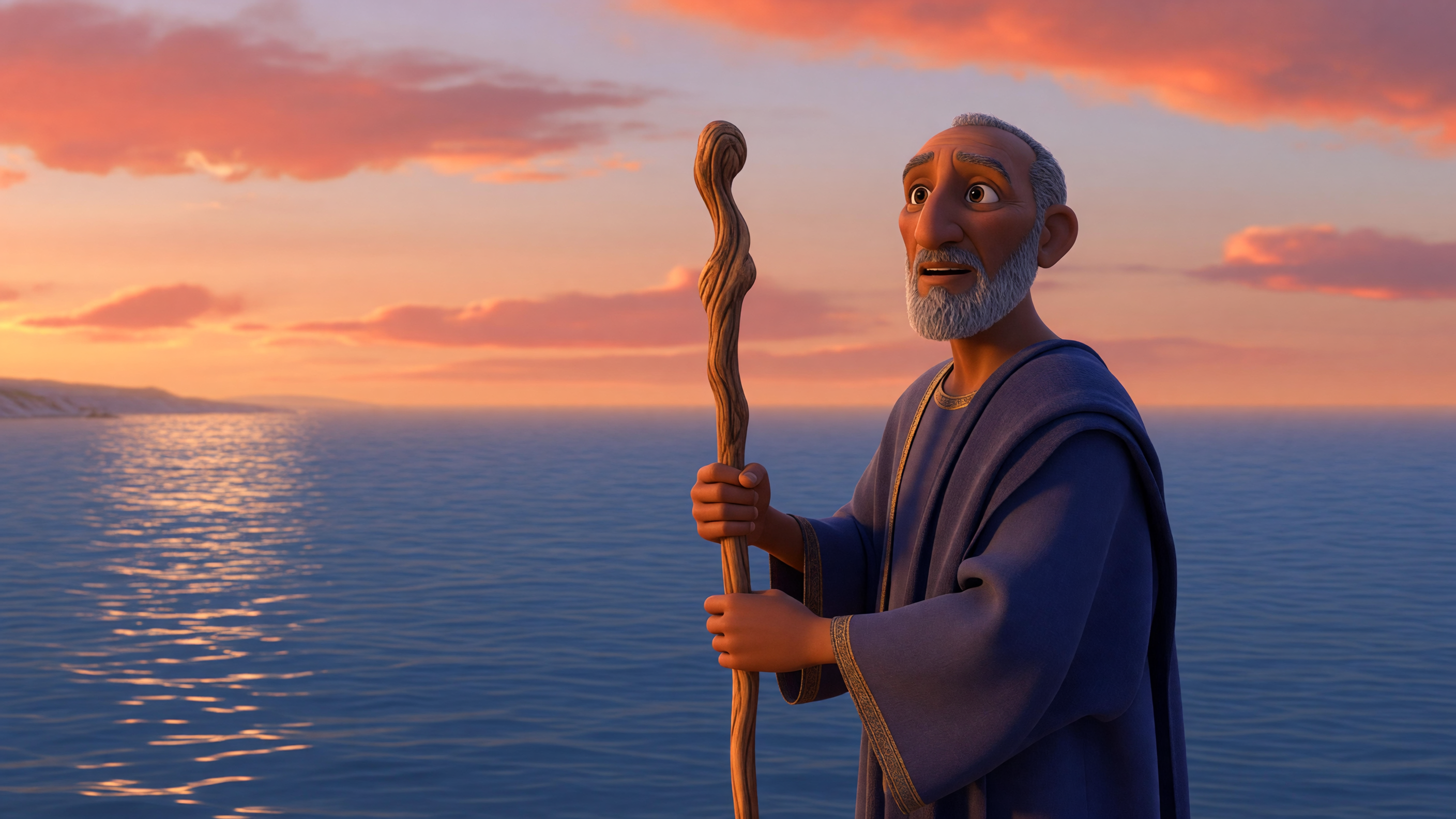 # 🎬 **MOSES PARTS THE RED SEA – 2 MINUTE