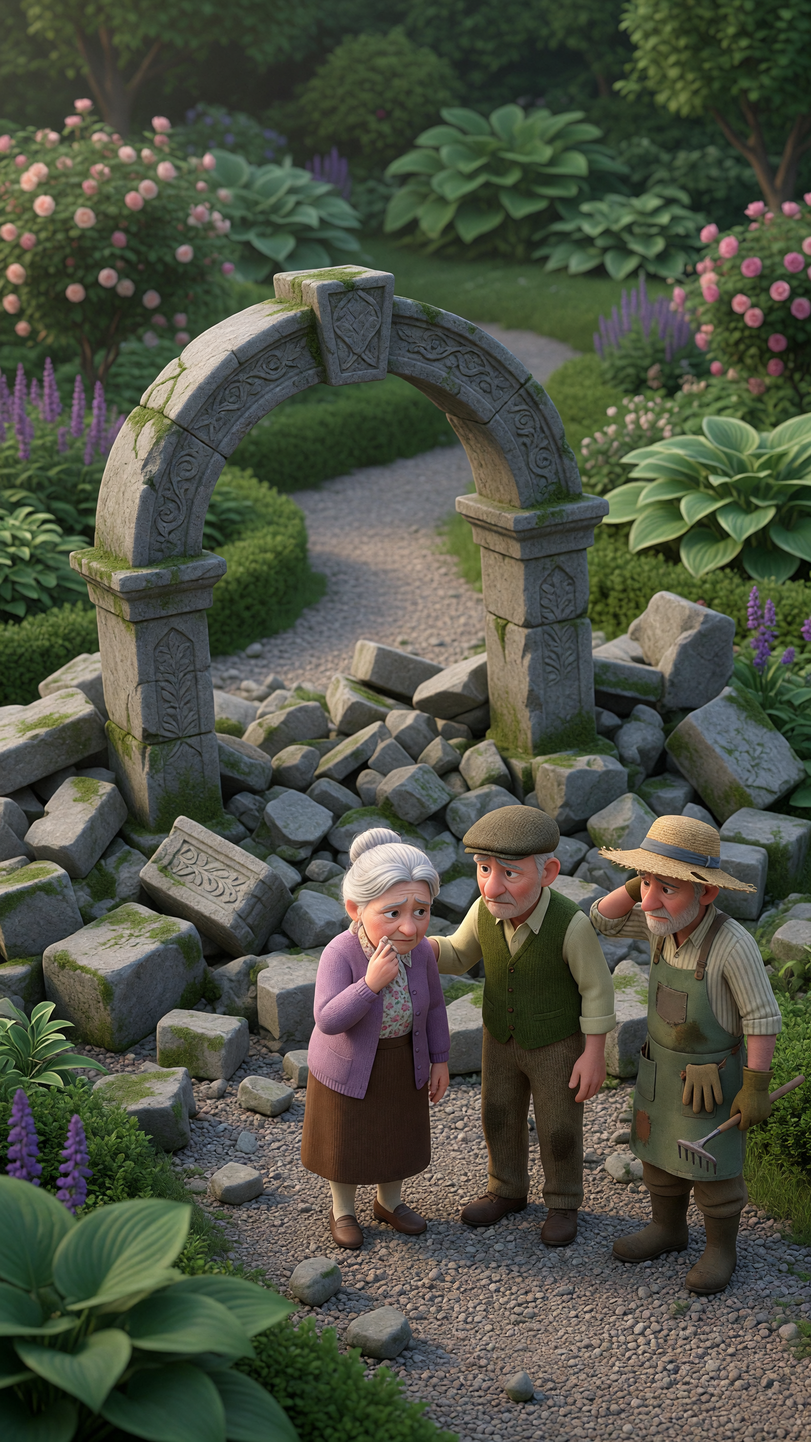 The Tiny Garden Miracle — Stone Arch Restoration