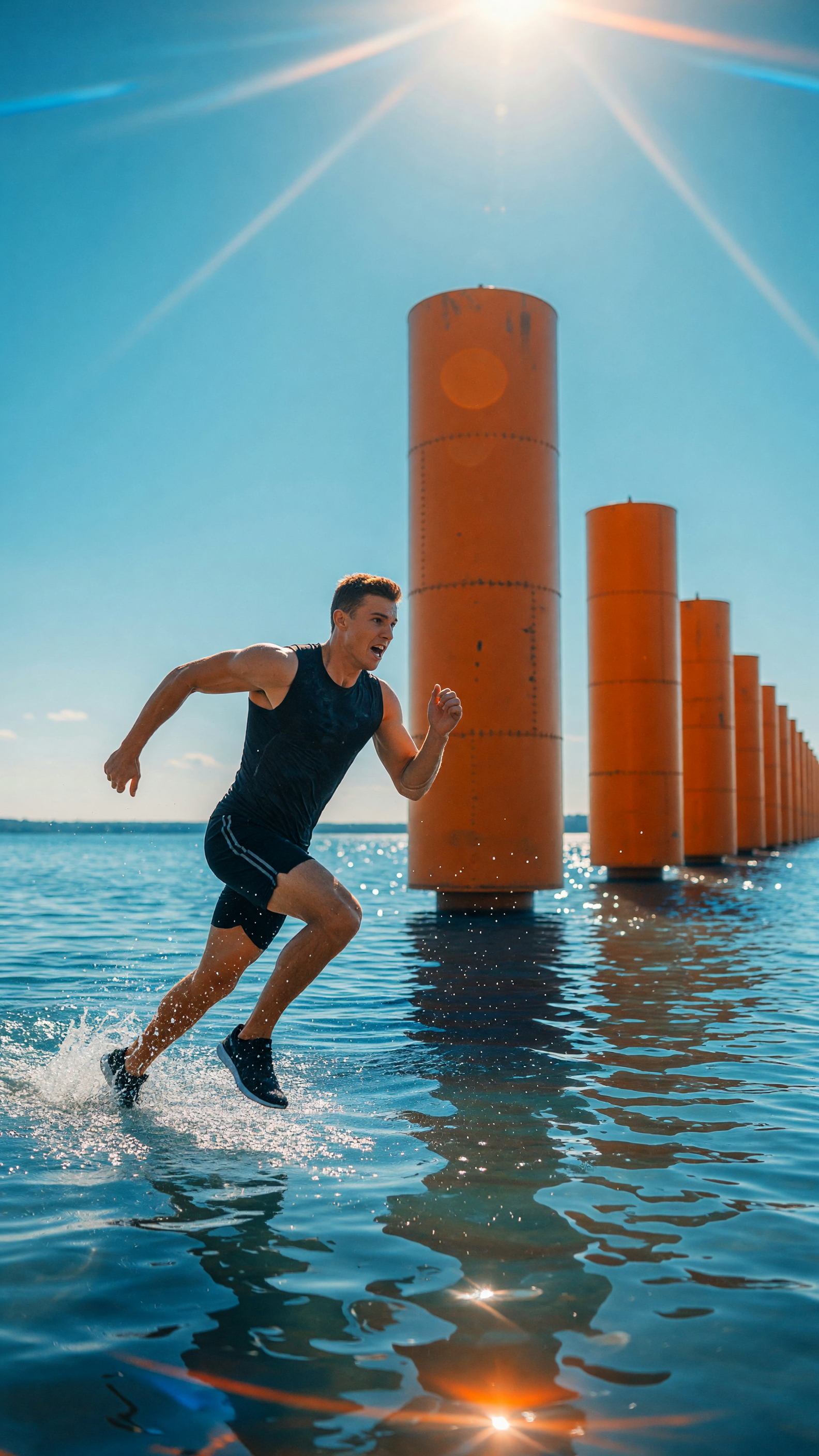 Lake Obstacle Course — Pillar Run