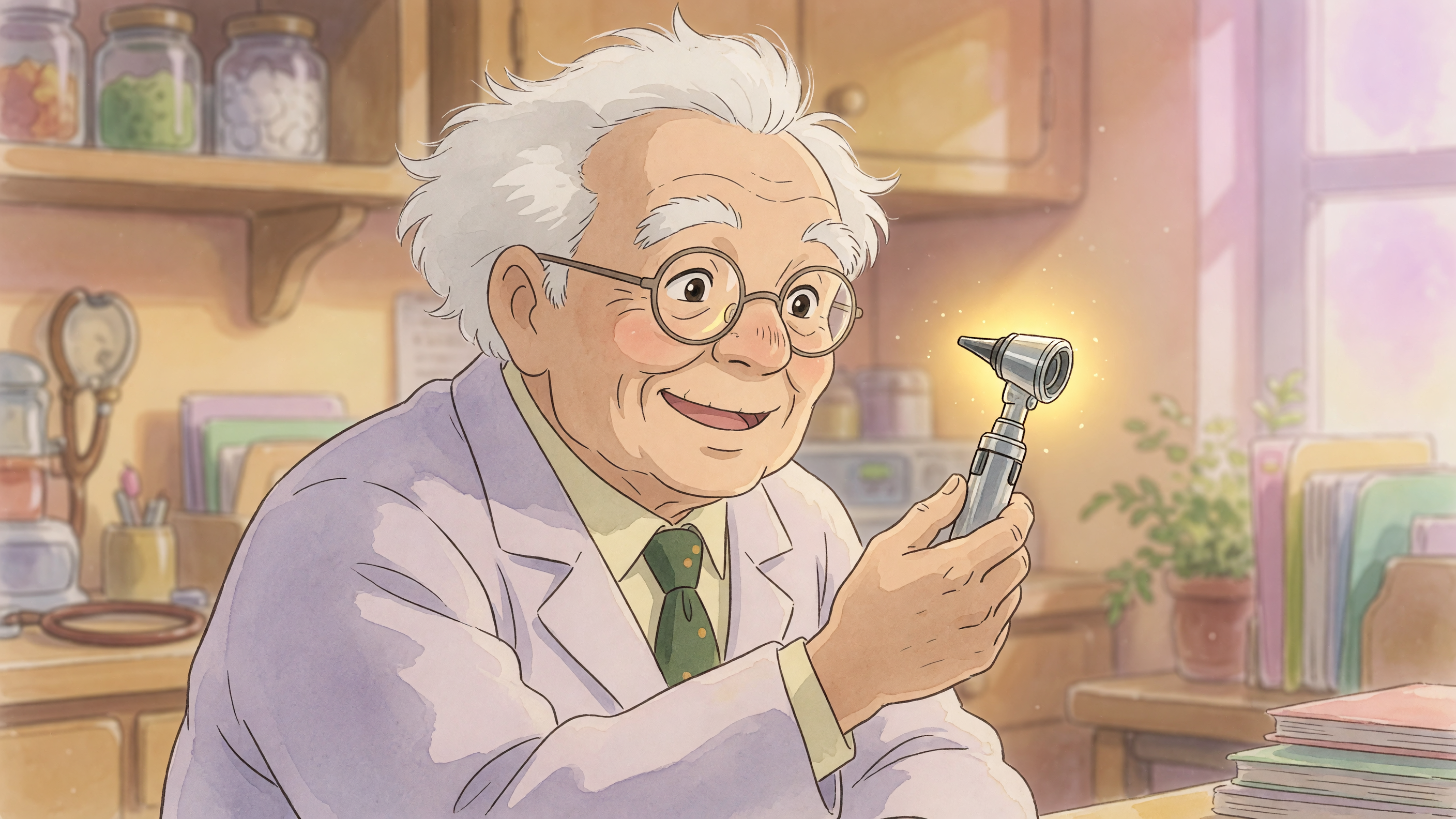 Did you know doctors use a special light to look