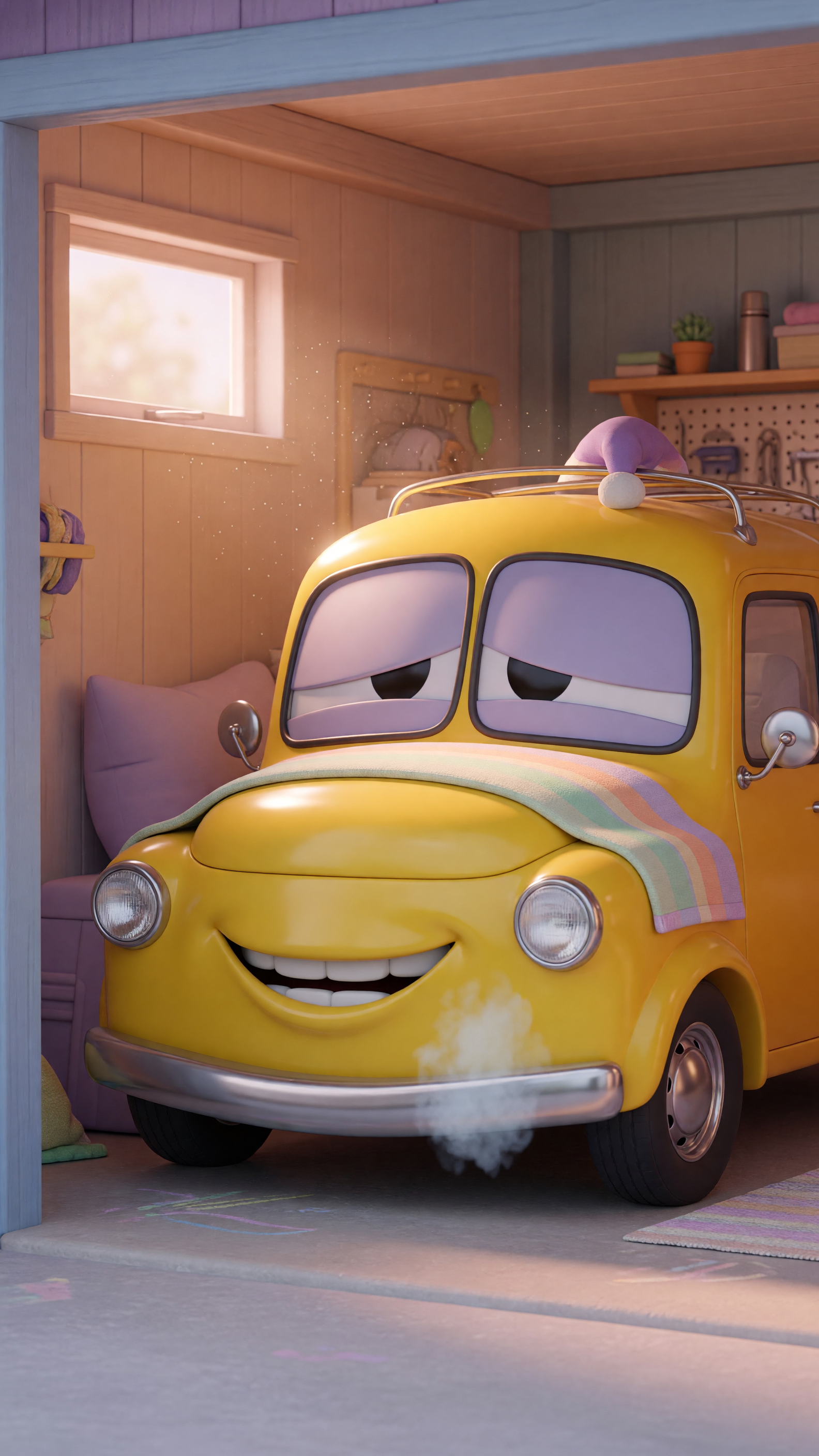 Benny the Bus's Happy Adventure